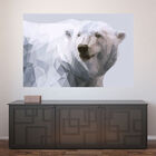 Painel Adesivo De Parede - Urso Polar - Animais - 1813pnp