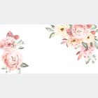 Painel Adesivo Papel De Parede Floral N010299 3,00x2,90m
