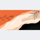 Painel Adesivo Papel De Parede Orquídea N011149 3,00x2,90m