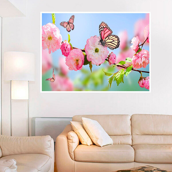 Painel Adesivo Para Parede Floral Modelo 10-m 66x90cm | Leroy Merlin