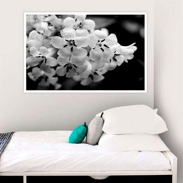 Painel Adesivo Para Parede Floral Modelo 3-g 90x135cm