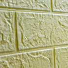 Painel Adesivo Tijolinho Areia 3d (70x77cm)