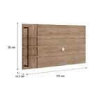 Painel Amazonas Tv Até 50 Polegadas C/prateleiras Madeirado