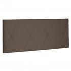 Painel Aqquila Suede Caramelo Casal - Spezzia