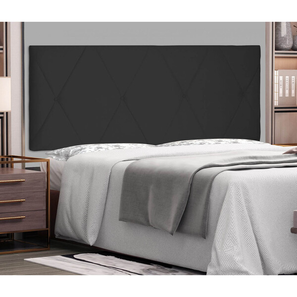Painel Aquilla Cama Box Casal 140cm Suede - Ssx Multicoisas -