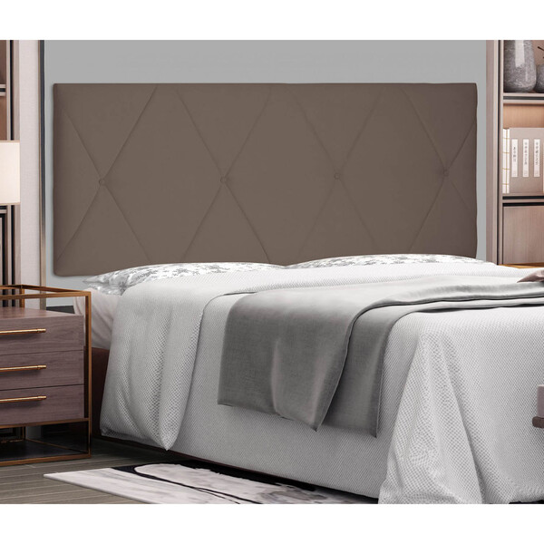 Painel Aquilla Cama Box Casal 140cm Suede - Ssx Multicoisas -