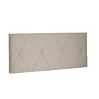 Painel Aquilla Para Cama Box King 195 Cm Suede S04 - D'rossi