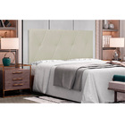 Painel Aquilla Para Cama Box Queen 160 Cm Corino S04 - D'ross