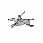 Painel Artístico Negrinho Do Pastoreio Em Mosaico 100x200