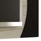 Painel Astra 1,50 - Artely - Capuccino / Preto