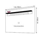 Painel Até 65 Polegadas 160cm Win New Off White Canela Frade