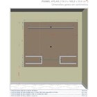 Painel Atlas Nero/preto Fosco – Bechara Móveis