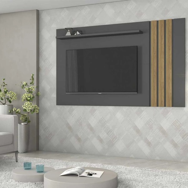 Painel Atraente Para Tv Até 70" Polegadas Jcm Móveis Cestaplu