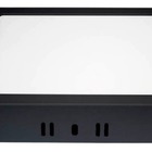 Painel Backlight Ecoled Quadrado Sobrepor 24w 6500k Preto Biv