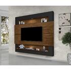 Painel Bancada De Tv Riviera 1,63 De Até 60" Com Iluminação E