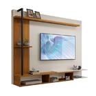 Painel Bancada Onix Para Tv De 65 Pol Carvalho Off White