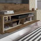 Painel Bancada Para Tv 70 Polegadas Prisma Jatoba Off White