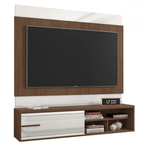 Painel Bancada Para Tv Até 65 Polegadas Law B03 Noce Esplendo