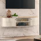 Painel Bancada Piso Teto 244x154cm Tv 65 Mt7151 Mdt