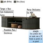 Painel Bancada Piso Teto 244x154cm Tv 65 Mt7151 Mdt