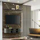 Painel Bancada Piso Teto 244x154cm Tv 65 Mt7151 Mdt