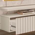 Painel Bancada Suspenso Para Tv 75 Polegadas 2851 Madetec