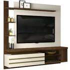 Painel Bancada Suspenso Tv 55 Pol 21178 Creme Caiena Dj Moveis