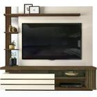 Painel Bancada Suspenso Tv 55 Pol 21178 Creme Caiena Dj Moveis