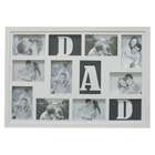 Painel Bee Collection Words Dad 9 Fotos 10x15cm  Branco Kapos