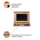 Painel Belutti Para Tv Até 65'' Preto Brilho/demolição - Dj M