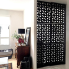 Painel Biombo Divisória Ambiente Decorativo 70x245,00 Preto