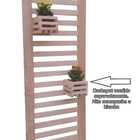 Painel Biombo Divisória Floreira Com Pés 162x54 Cm Madeira Ri