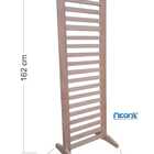 Painel Biombo Divisória Floreira Com Pés 162x54 Cm Madeira Ri