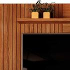 Painel Braga 180 Em Mdp Para Tv Até 70 Polegadas Carvalho Nob