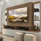 Painel C/ Suporte Tv 60" E Espelho Nairóbi Multimóveis V3321