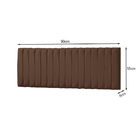 Painel Cabeceira Atlanta Perfil 0,88 Cor Marrom