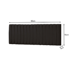 Painel Cabeceira Atlanta Perfil 0,88 Cor Preto