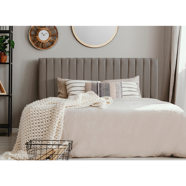 Painel Cabeceira Atlanta Perfil 1,93 Cor Cinza