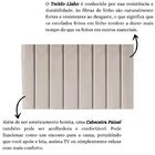 Painel Cabeceira Box Queen Estofada Parede Linho Bege Carla