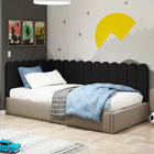 Painel Cabeceira Cama Box Casal King Size Lana 195cm Suede Pr