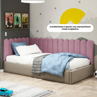 Painel Cabeceira Cama Box Casal Queen Size Lana 160cm Suede R