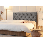 Painel Cabeceira França 1,93 Cor Cinza