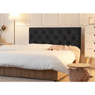 Painel Cabeceira França 1,93 Cor Preto