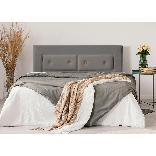 Painel Cabeceira Irlanda 1,93 Cor Cinza