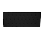 Painel Cabeceira Lavínia Dobravel 1,40 - Casal Suspensa Preta