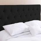 Painel Cabeceira Lavínia Dobravel 1,40 - Casal Suspensa Preta