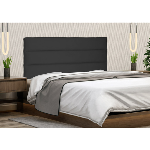 Painel Cabeceira Livia Cama Box King 195cm Suede - Ssx Multic