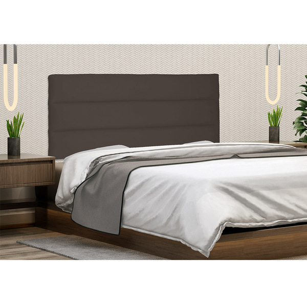 Painel Cabeceira Livia Cama Box Queen 160cm Suede - Ssx Multi