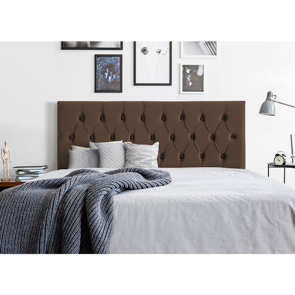 Painel Cabeceira Miami 0,88 Cor Marrom