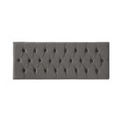 Painel Cabeceira Miami 1,38 Cor Cinza